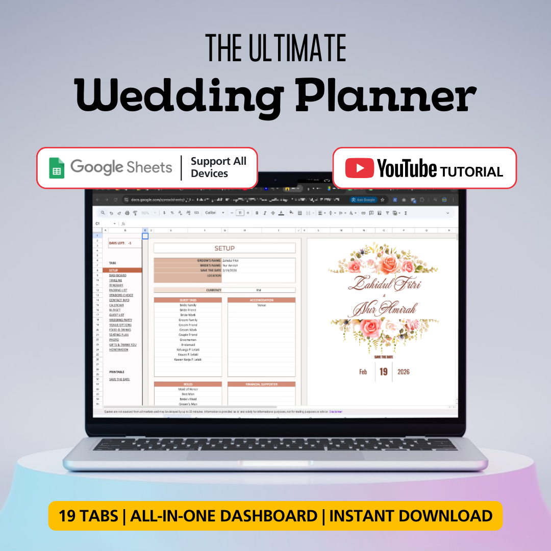 Digital Wedding Planner